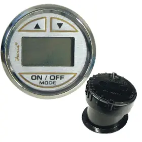 Faria Beede Instruments 19151 Kronos Gauge 2 Inch Depth Sounder With In-hull Transducer Boat