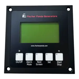 Pms12m-185375 Fischer Panda Pms12 Control Panel For A Mini Digital Marine Diesel Generator