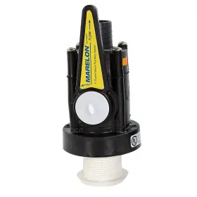 904048abyc Forespar Performance Products Marelon Full-flow Seacock And 2 Inch Mushroom Through-hull
