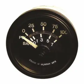 5702397 Frank W. Murphy Electric Gauge Oil Pressure Eg21 Series 100psi 12v Md