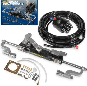 Gp2401 G-power 350hp Boat Outboard Hydraulic Steering System Kit With Helm Pump For Yamaha Honda