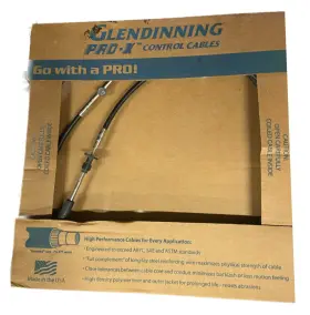 A7120 Glendinning A7120/09 Pro-x 33c 9ft Brp/johnson/evinrude Control Cable