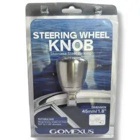 Gomexus 5/8 1/8 Boat Steering Wheel Knob 316 Stainless Steel Suicide Spinner