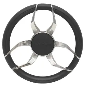 Gussi Italia 3etrp3561cm Crest Pontoon Boat Steering Wheel Synt18 Ettore 13 3/4 Inch Ss