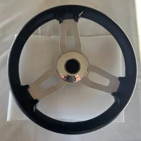 5407010 Gussi Italia Marine Boat Steering Wheel 13-3/4 Keyed Hub Carver Marquis