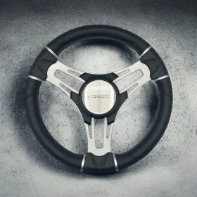 W473-vero-gussi-06 Gussi Italia Boat Steering Wheel Brushed Aluminum Spokes Cap