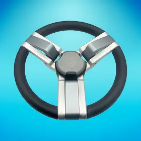 X-636-tige Gussi Italia Marine Steering Wheel Multi Color Gray Aluminum Tige