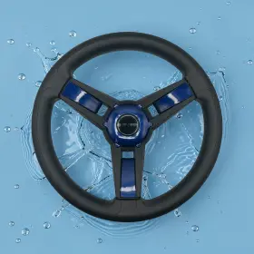 X1001 Gussi Italia Giazza Blue Marine Steering Wheel Spokes Keyed Hub