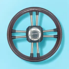 Gussi Italia X305 Steering Wheel With Simulated Wood Accents