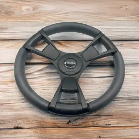 M13k Gussi Italia X616 Model Black Boat Steering Wheel Key Hub Soft Touch Rim Abs Spokes M13k Gussi Italia X616 Model Black Boat Steering Wheel Key Hub Soft Touch Rim Abs Spokes