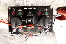 Honda 3642-zw7-410ah Dual Engine Ignition Switch Key Panel With Switches