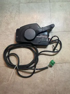 Honda 814752 Bf Outboard Remote Control Box Shifter Side Mnt Ignition Switch Untested