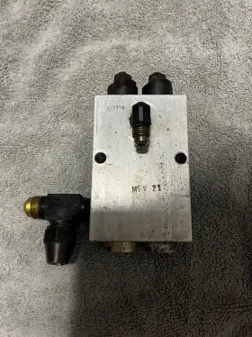 Hynautic Msv-21 Nos Relief Valve Air Purge 950 Psi Boat Hydraulic Steering Used
