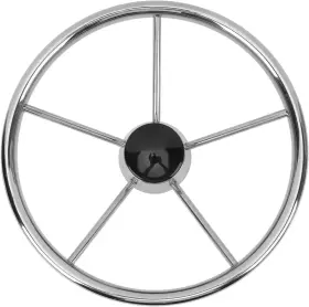 Jiawuezpho6qxs1 Jiawu Boat Steering Wheel 13-1/2 Inch Destroyer Style Stainless Marine