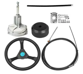 Jndo Jndo-bsc12ft 12 Ft Boat Steering Cable Outboard System Kit