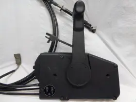 Johnson 0177224 1996 Two Lever Remote Control 13ft 177224 Evinrude Outboard Boat Motor