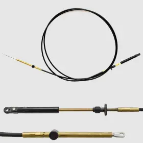 348-17-h Johnson Evinrude/ Omc Boat Throttle Control Cable 15 Ft