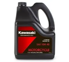 K61021-302 Kawasaki 4-stroke Motorcycle Engine Oil 10w40 1 Gallon