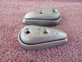 181-s Keller Seattle Antique Outboard Motor Racing Hydroplane Steering Cable Clamps Guides