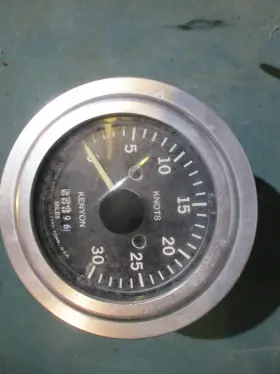 Kenyon Kx-230 Vtg Kx 230 Boat Marine Knot Meter Speedometer Very Large 5 Inches Wide
