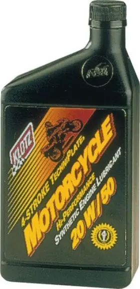 Klotz 685717078490 Motorcycle Techniplate 4t 4-stroke Synthetic Lubricant Certified 20w50