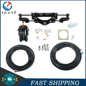 Sst28462t Labworkmoto Boat Hydraulic Steering System Kit Marine Outboard 350hp