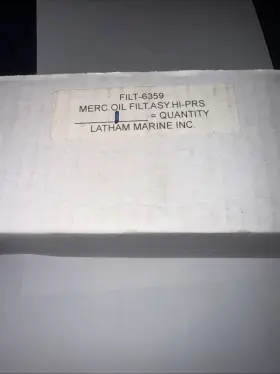 Filt-6359 Latham Marine Merc High Pressure Oil Steering Filter Assembly Part # 6359 952