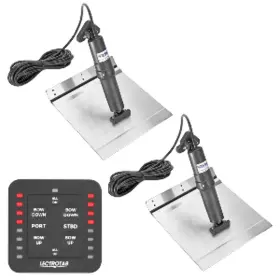 Lectrotab Xkasl9x12a Xka Aluminum Alloy Trim Tab 9x12 Kit One-touch Control