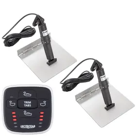 Xkasml9x9 Lectrotab Trim Tab Kit Stainless Steel 9x9 Boat Marine Mlc1 Control