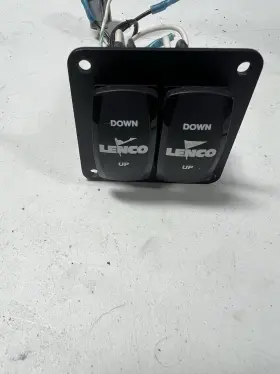 10222-211d Lenco Trim Tab Switch Kit Double Rocker 10222211d