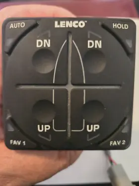 Lenco 111514c Auto Glide Trib Tab Control Pad 1115140