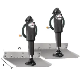 15010-101 Lenco 103 Marine 12 Inch X30 Standard Mount Trim Tab Kit 12v Requires