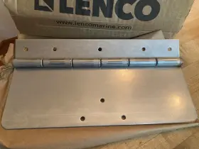 20797-001 Lenco Standard Finish Limited Space Xds Trim Tab - 4 Inch X 12