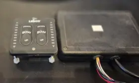 2704-kai Lenco 123 Control Box And Dual Tab Led Dash Panel Preowned