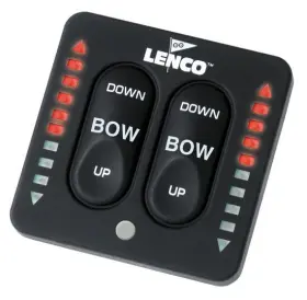30321-001 Lenco 30321-002 123-led Boat Marine All-in-one Led Trim Tab Switch