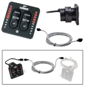 11841-001 Lenco Marine Flybridge Kit F/ Led Indicator Key Pad Integrated Tactile Switch-10ft