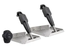 15185-106 Lenco Marine 12inx12in Edge Mount Trim Tab Kit 12v With Pro Control Assist