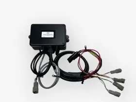 30239-002 Lenco Marine Control Box Viking 3 Tab With Indication 4.25 Stroke