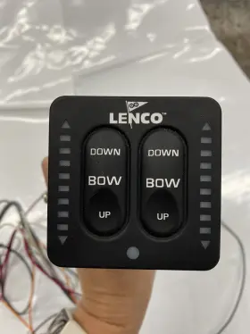 Lenco Marine 30321-001 Led Trim Tab Control Switch Assembly Oem