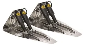 Lenco Marine 874847004732 25 Inch X14 High Performance Trim Tab Kit 12v Dual Actuator Requires Switch