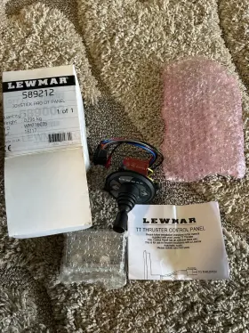Lewmar 589212 Lamar Joystick Pro Dt Panel Bow Thruster Controller Nos