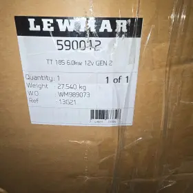 590012 Lewmar 185tt 6.0kw 8hp Gen2 12v Bow Thruster