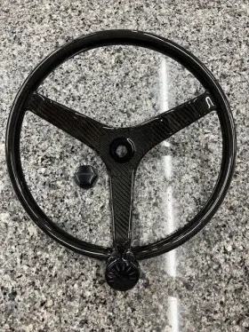 Lewmar 88001137 Carbon Fiber Steering Wheel