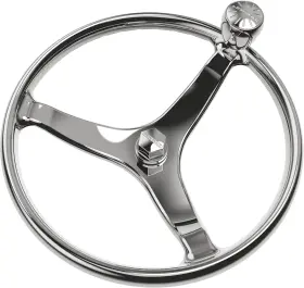 Lewmar 89700823 Power Grip Boat Steering Wheel 1/2 Inch Welded Nut 15.5 Diameter
