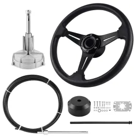 Sw1027zx03-los Loschen Boat Steering System 13ft Cable Outboard Kit 3/4 Inch Standard Tapered Shaft