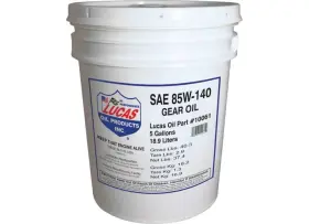 10061 Lucas Oil Products 85w140 Gear Heavy Duty 5 Gallon Pail Maintenance 10061 Lucas Oil Products 85w140 Gear Heavy Duty 5 Gallon Pail Maintenance