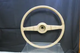 971-7 Lyman Boats Vintage Steering Wheel Beige Tan No. Rare Part 17 Inch