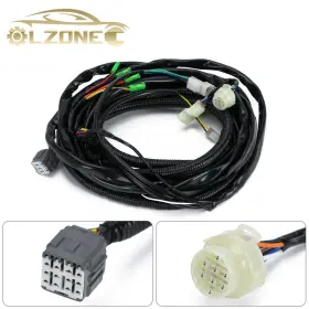 Lzone Fic58 36620-93j01 For Suzuki Outboard Control Main Wiring Harness 16 Pins 16ft Length