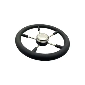 Marine City 810101681219 5-spoke Steering Wheel 316 Grade Stainless Steel 13-7/8 Inches