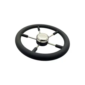 Mc99854018-1 Marine City 316 Grade 13-7/8 Inch Stainless Steel 5 Spoke Steering Wheel With